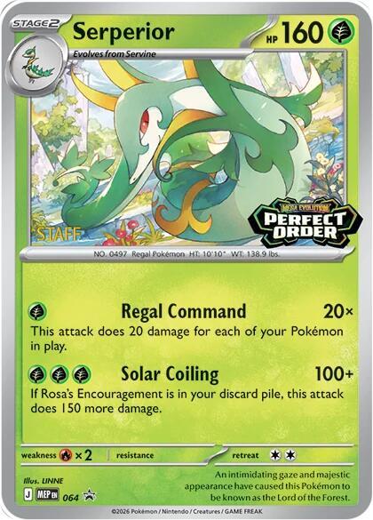 Serperior - 064 [Staff] card image