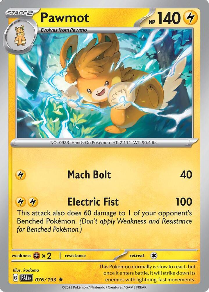 Pawmot - 076/193 card image