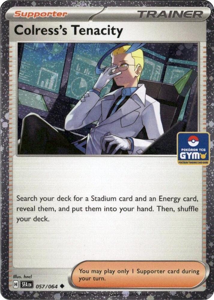 Colress's Tenacity (Gym Stamp Asia Exclusive) card image