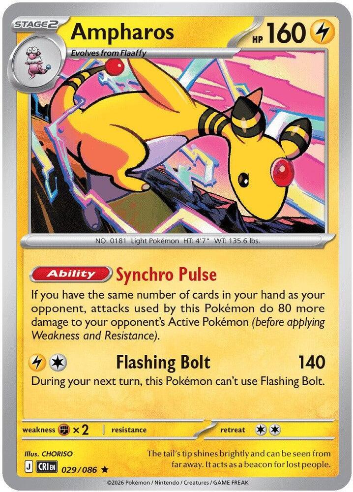 Ampharos - 029/086 card image