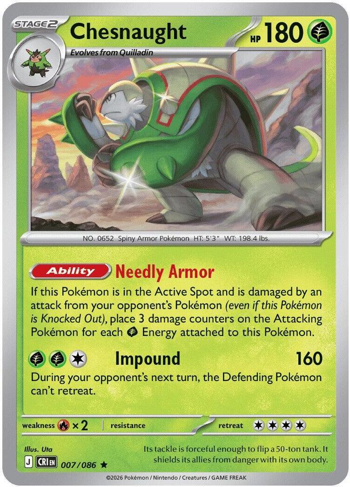 Chesnaught card image