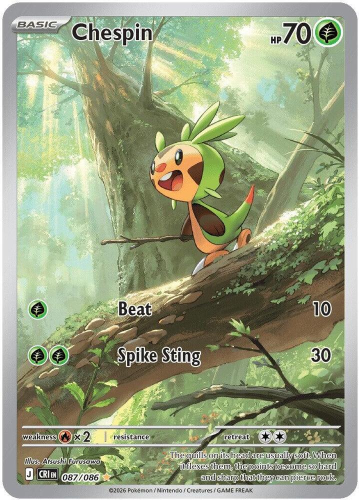 Chespin - 087/086 card image