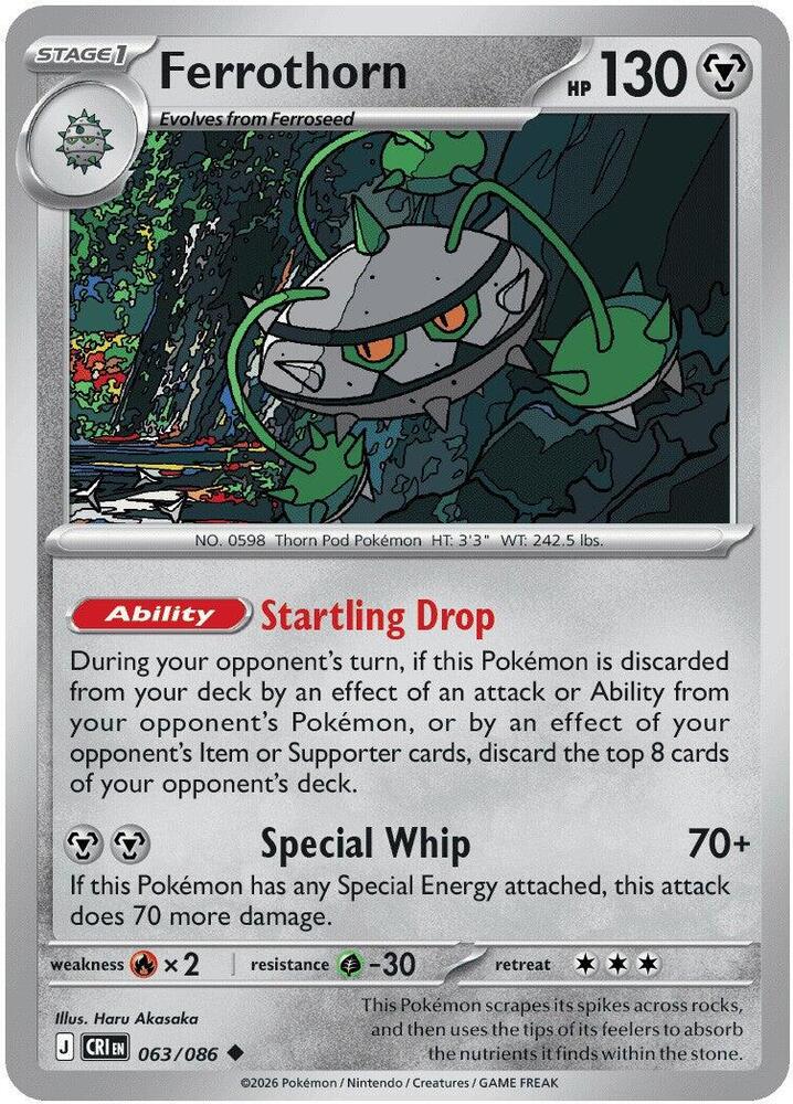 Ferrothorn card image