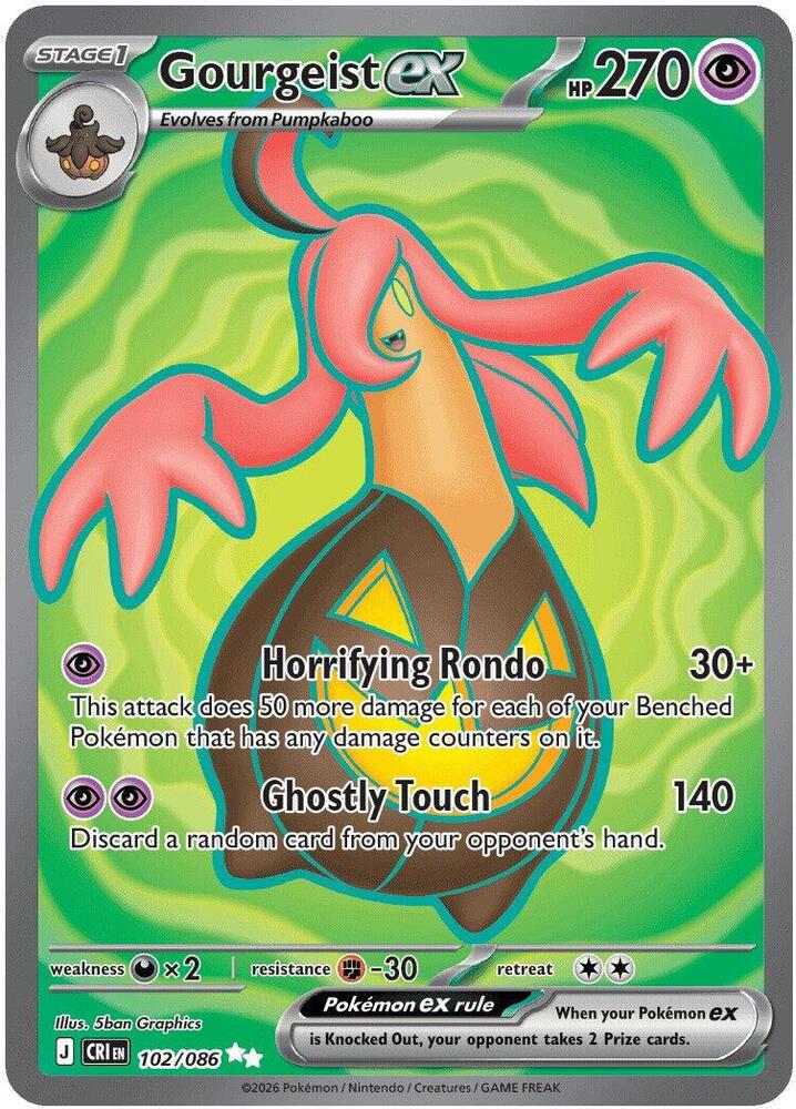 Gourgeist ex - 102/086 card image