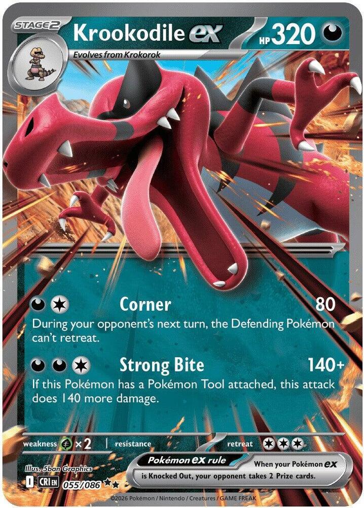 Krookodile ex card image