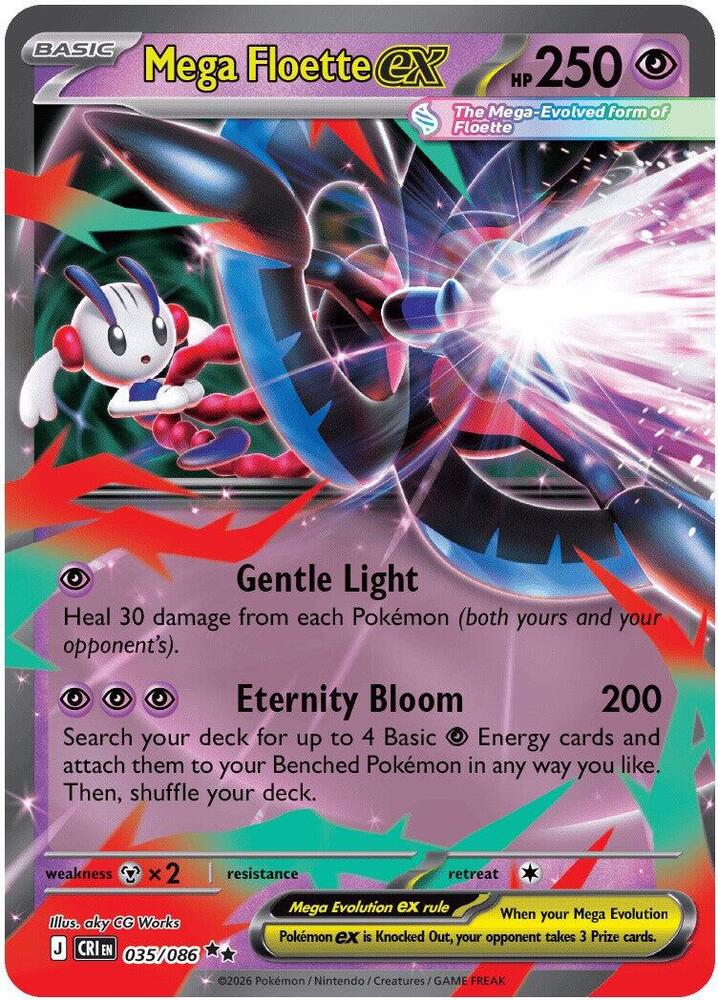Mega Floette ex - 035/086 card image