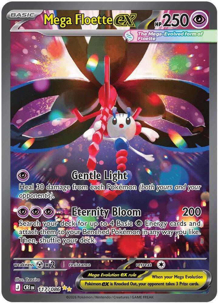 Mega Floette ex - 117/086 card image