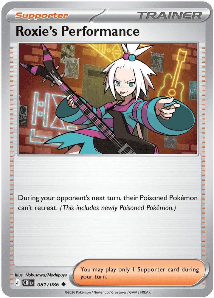 Roxie's Performance - 081/086 card image
