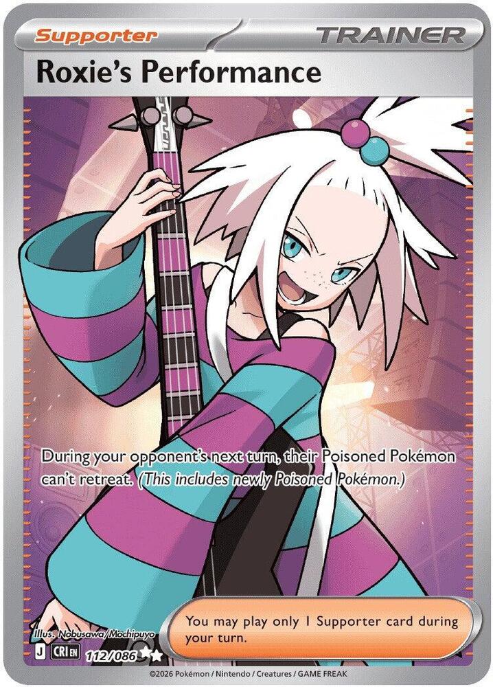 Roxie's Performance - 112/086 card image