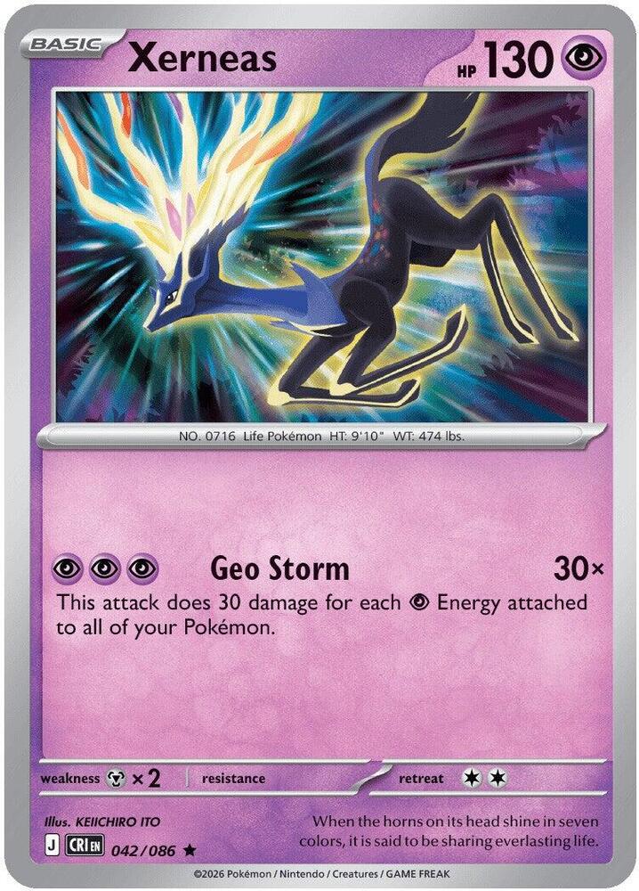 Xerneas - 042/086 card image