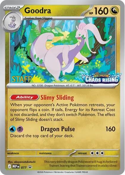 Goodra - 077 [Staff] card image