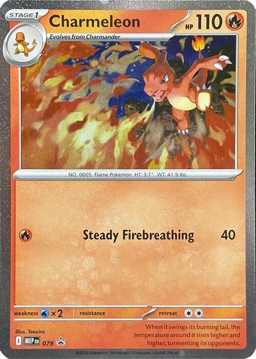 Charmeleon - 079 (Cosmos Holo) card image
