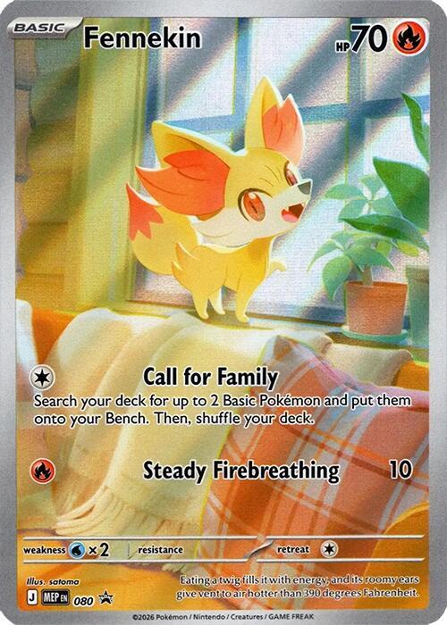 Fennekin - 080 card image
