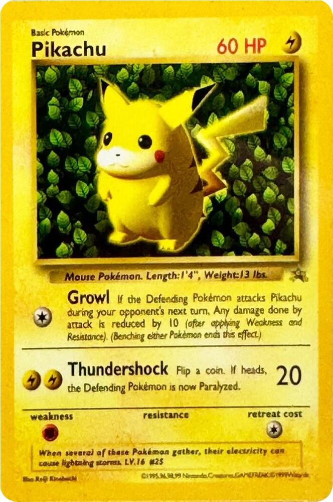 Pikachu (Corocoro Grey Star) card image