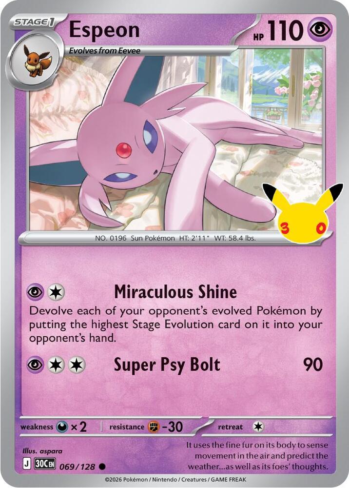 Espeon card image
