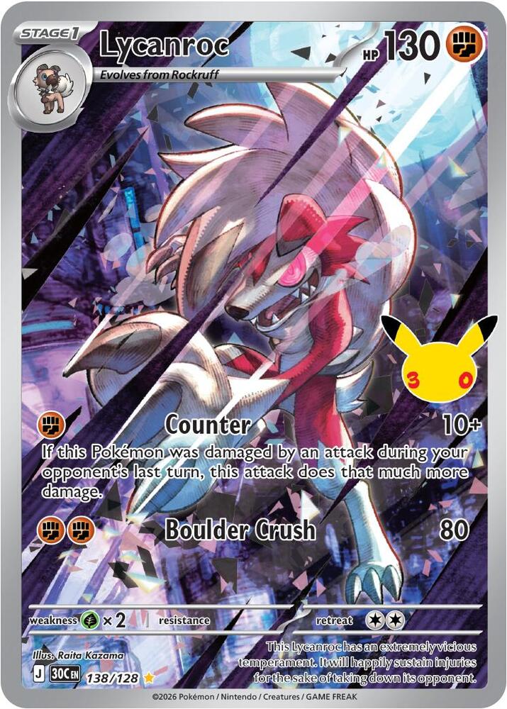 Lycanroc - 138/128 card image