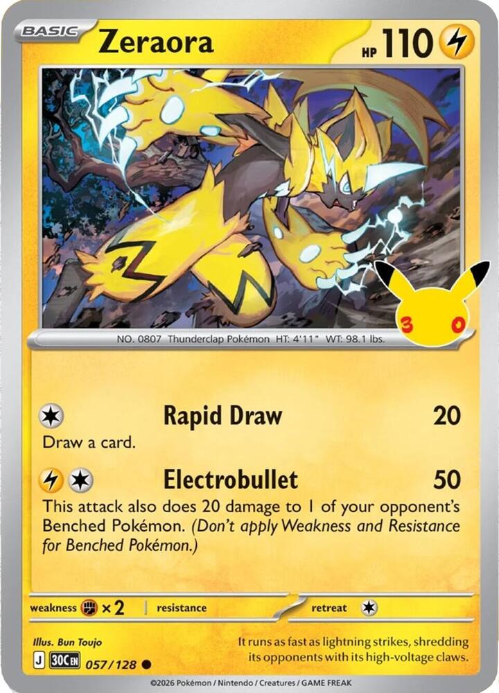 Zeraora card image