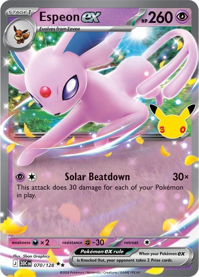 Espeon ex card image