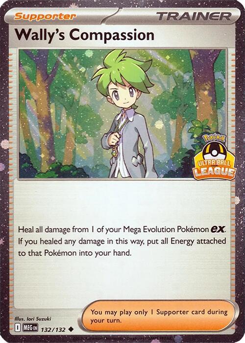 Wally's Compassion - 132/132 (Ultra Ball League) card image