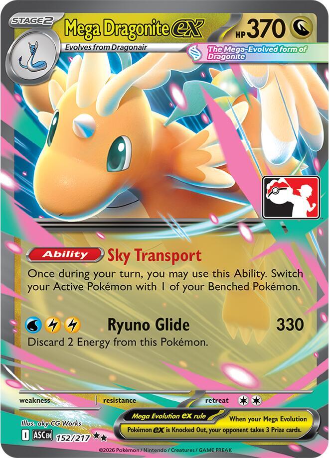 Mega Dragonite ex - 152/217 card image