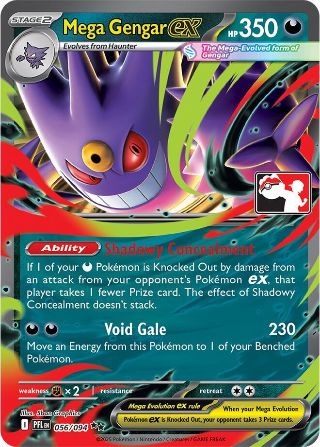 Mega Gengar ex - 056/094 card image