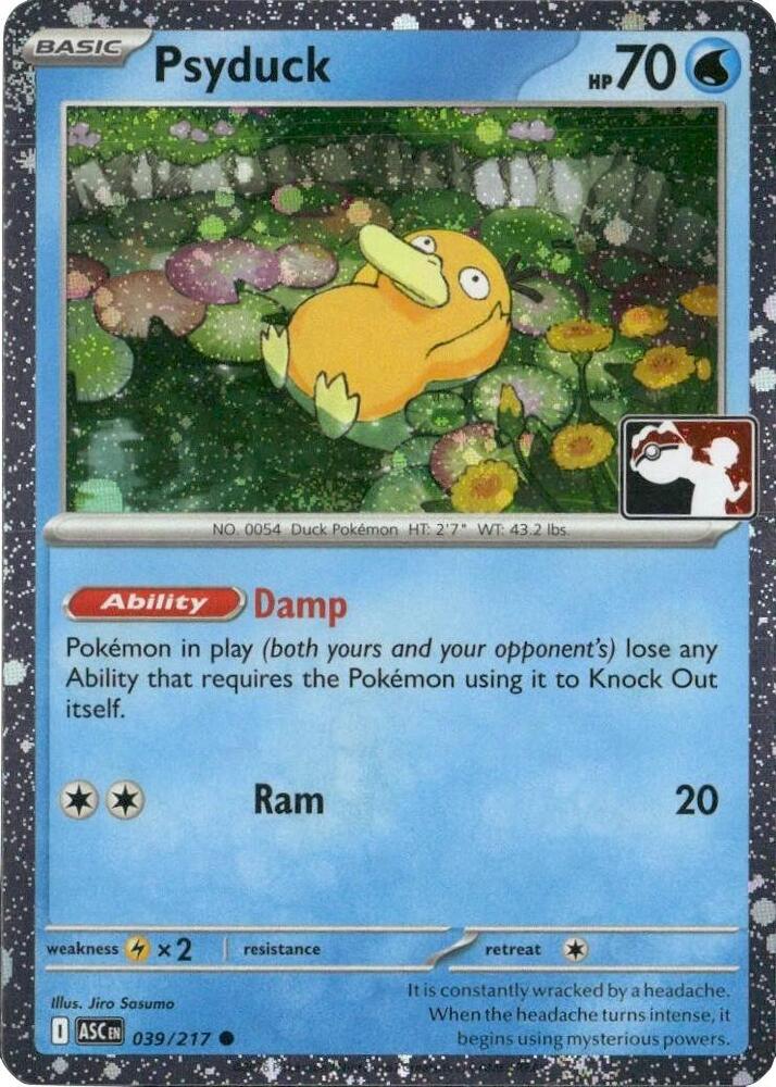 Psyduck - 039/217 (Cosmos Holo) card image