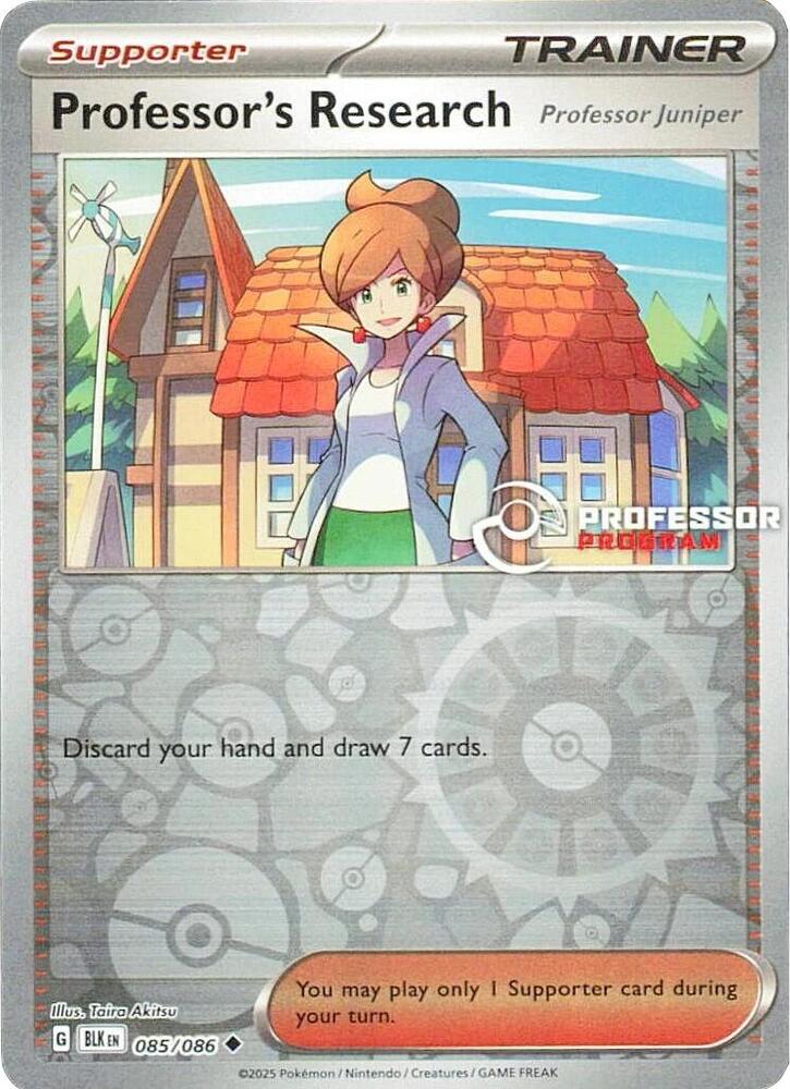Professor's Research [Professor Juniper] - 085/086 card image