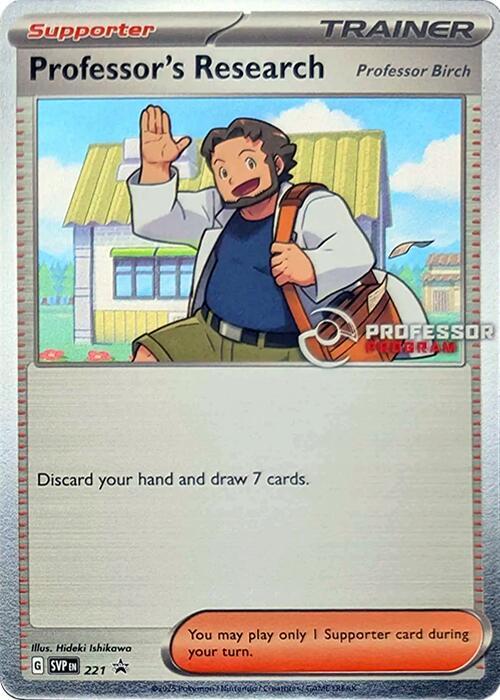 Professor's Research [Professor Birch] - 221 card image