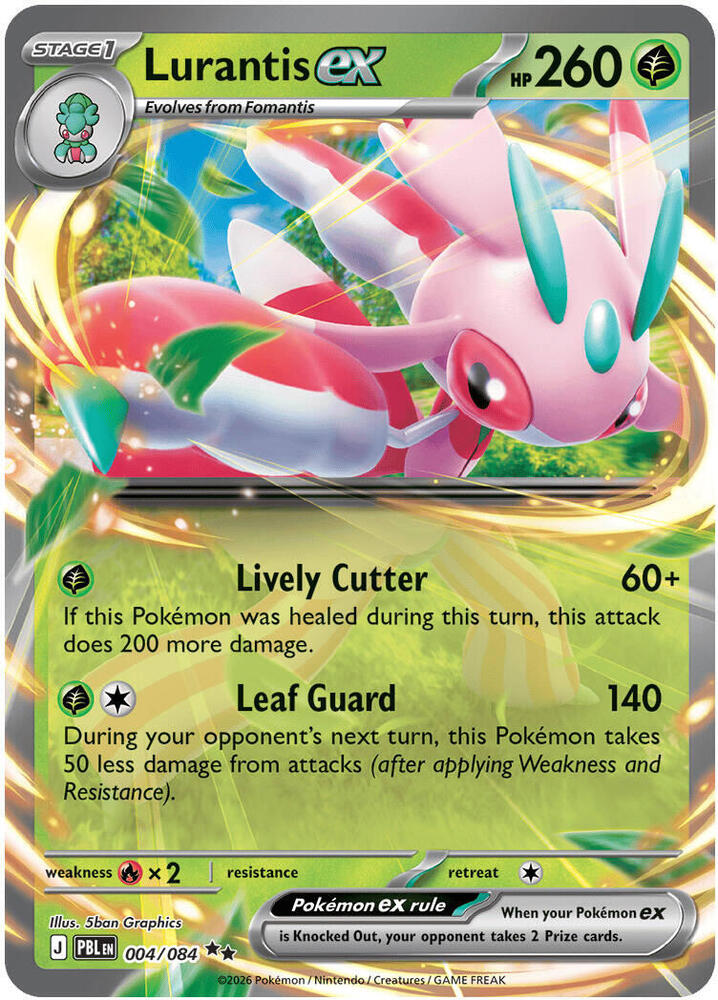 Lurantis ex - 004/084 card image