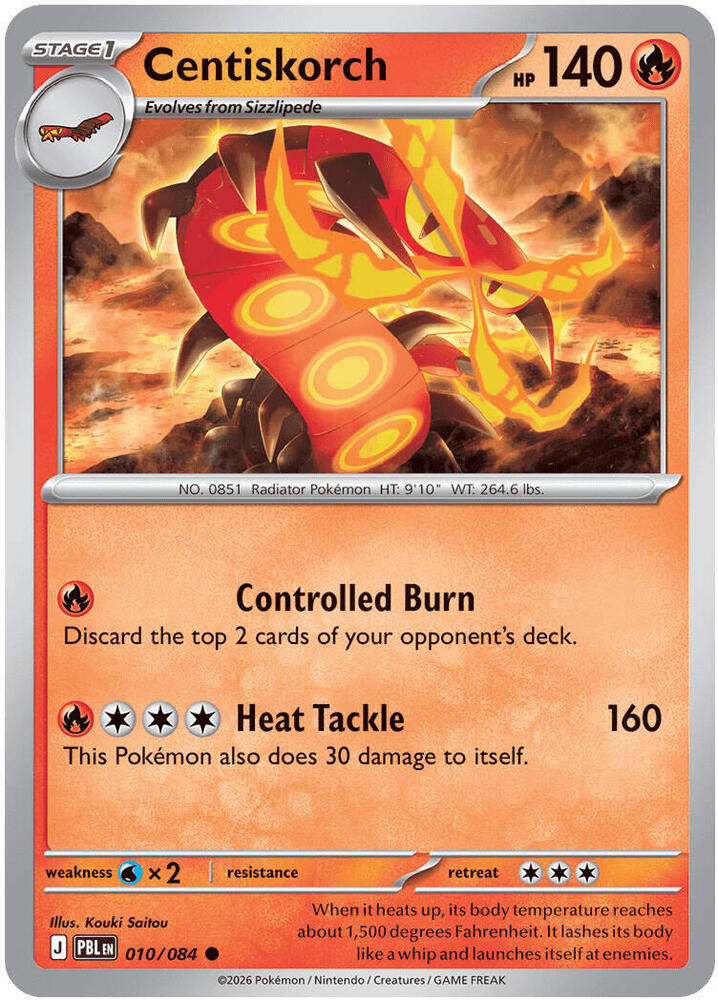 Centiskorch card image