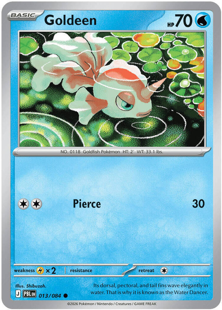 Goldeen - 013/084 card image