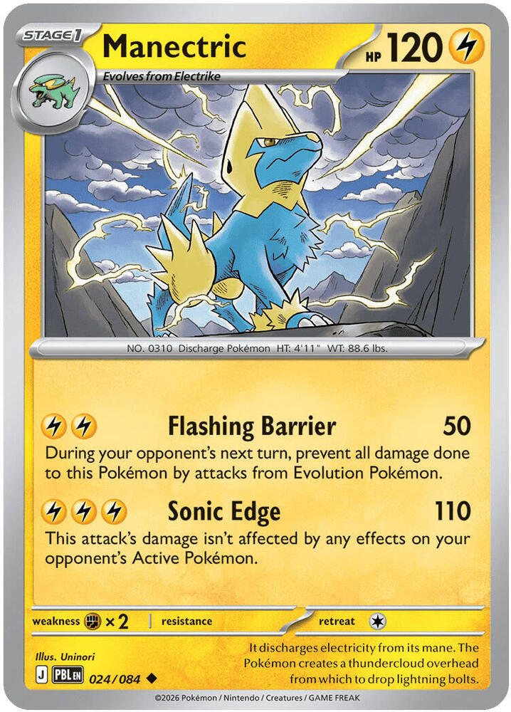 Manectric - 024/084 card image