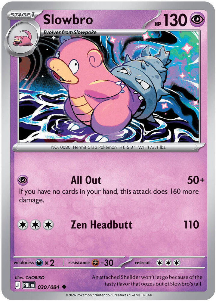 Slowbro - 030/084 card image
