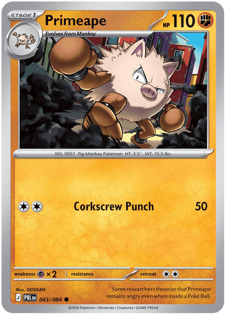 Primeape card image