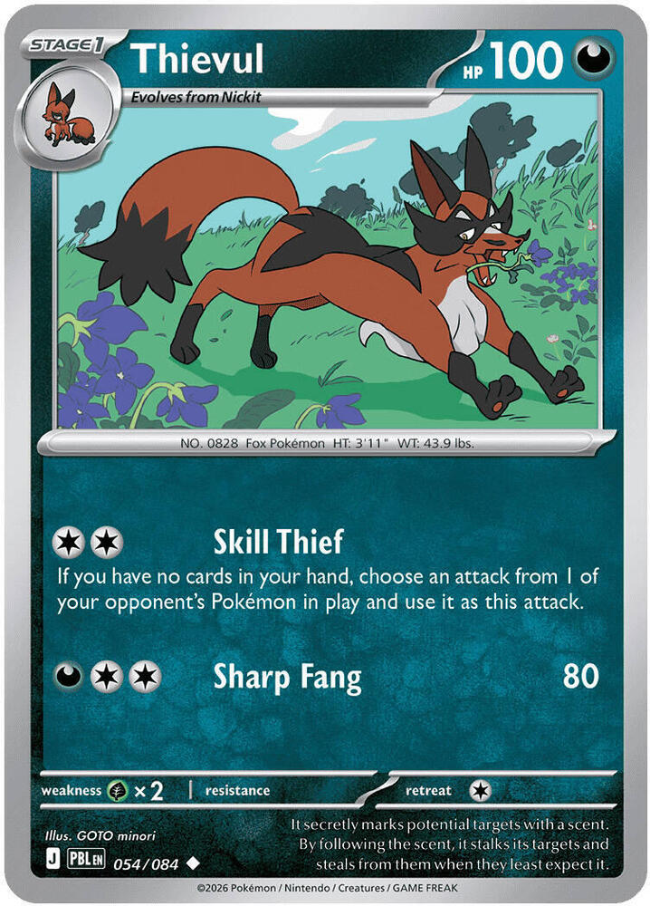 Thievul - 054/084 card image