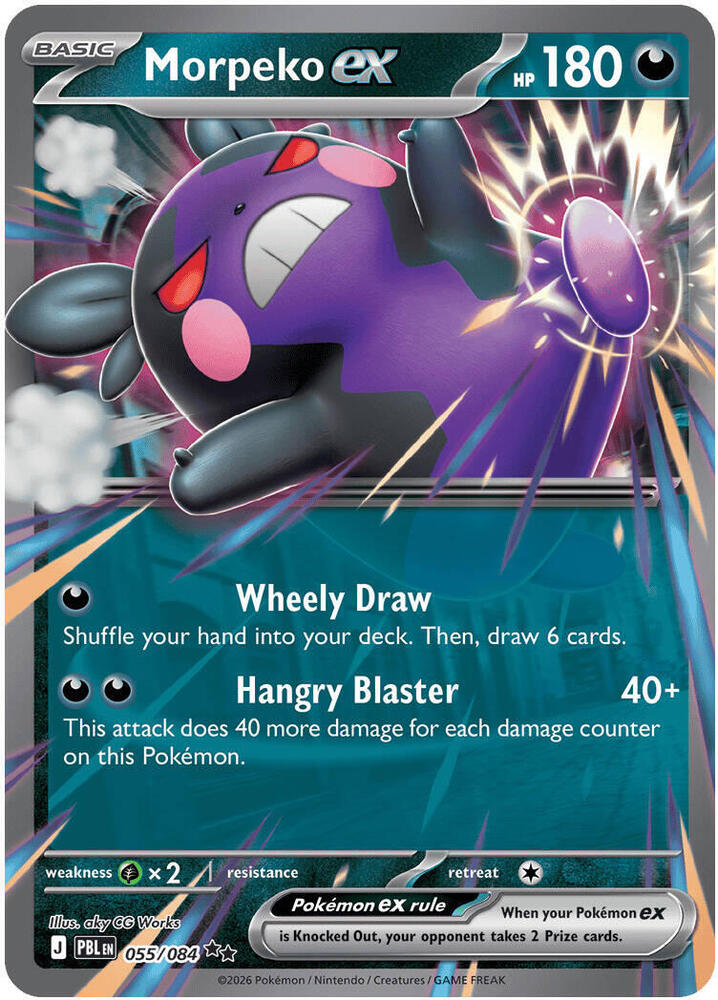 Morpeko ex - 055/084 card image