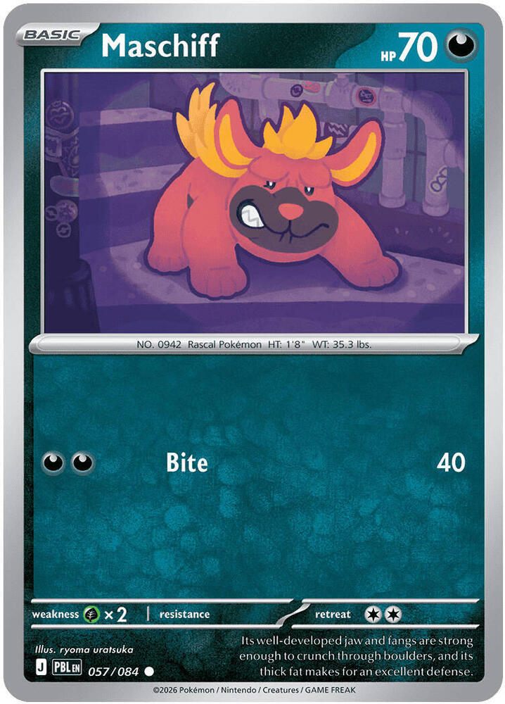 Maschiff card image