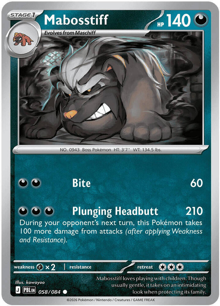 Mabosstiff card image