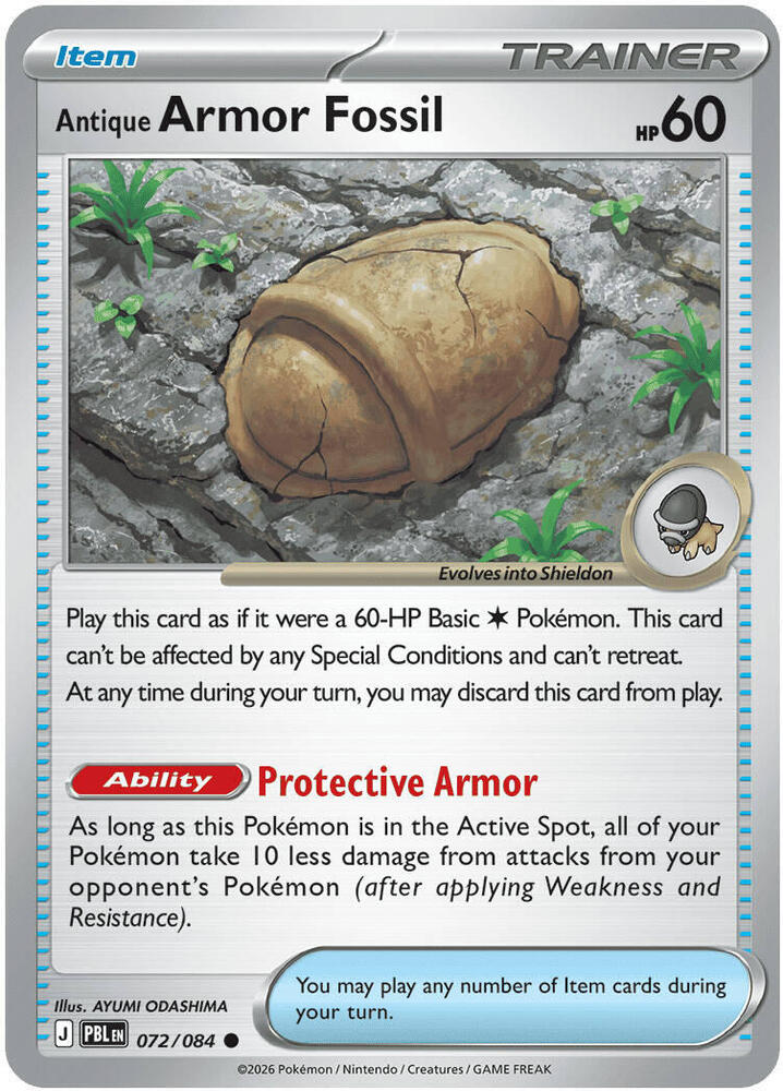 Antique Armor Fossil card image