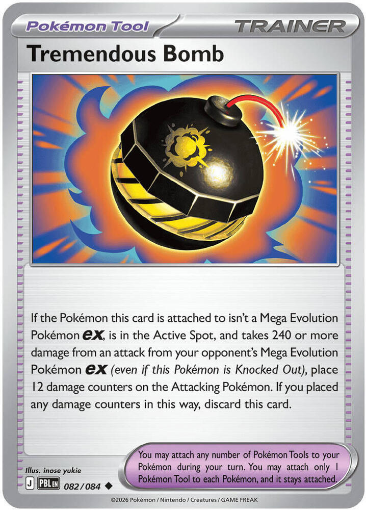 Tremendous Bomb - 082/084 card image