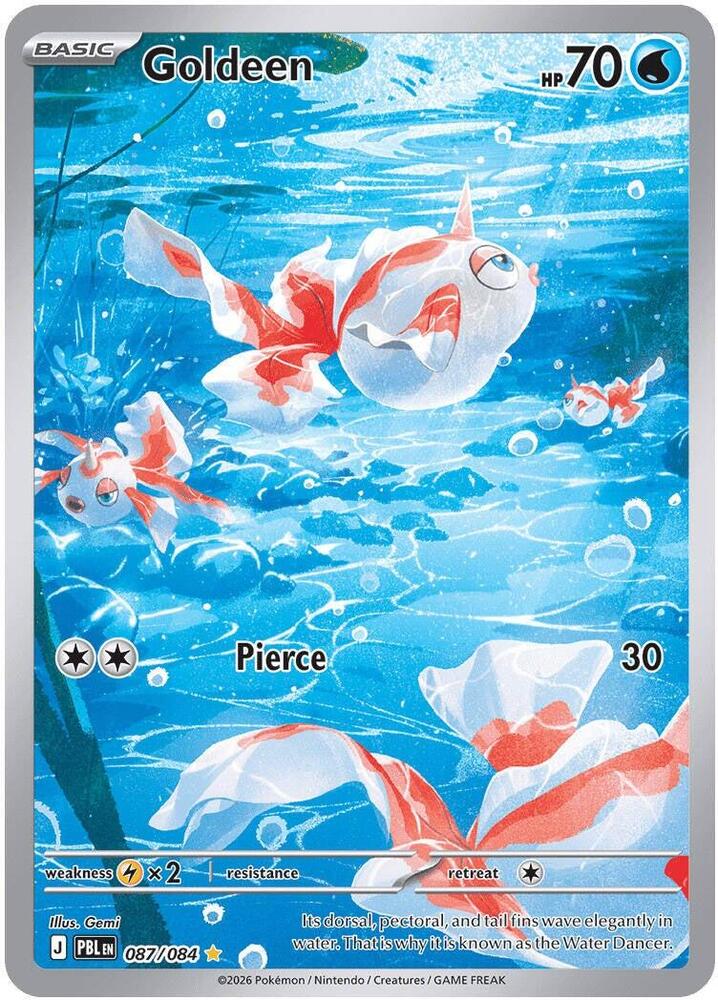 Goldeen - 087/084 card image