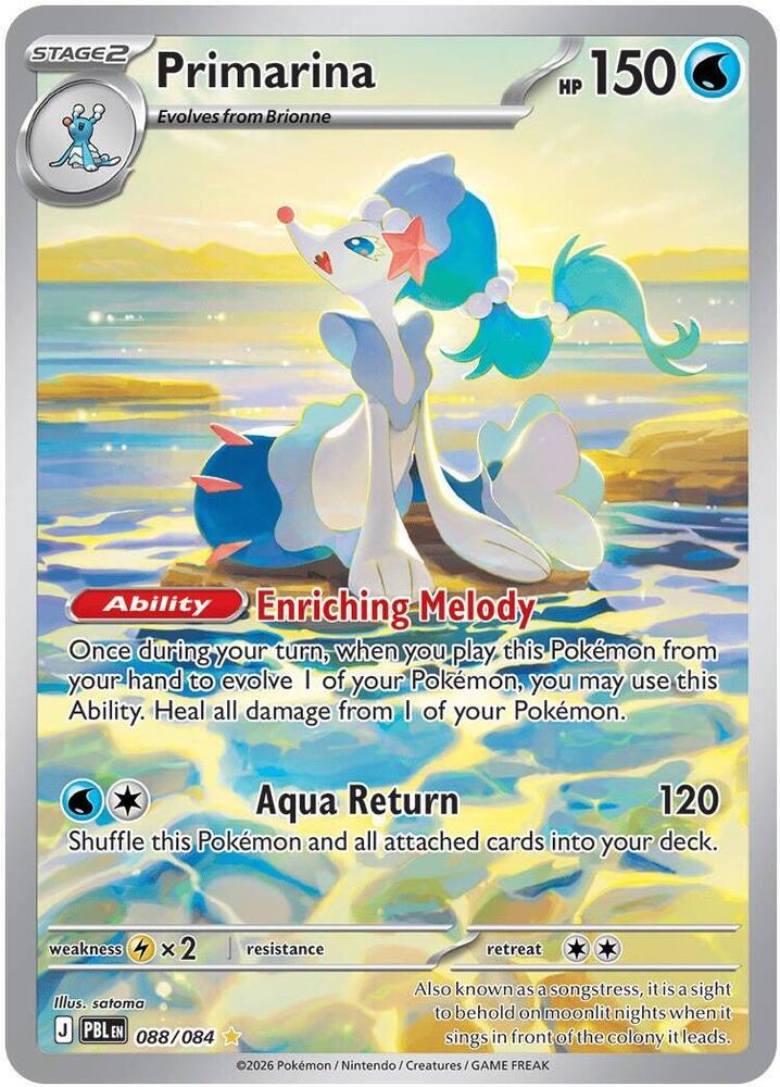 Primarina - 088/084 card image