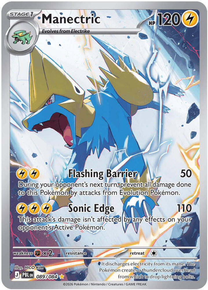 Manectric - 089/084 card image