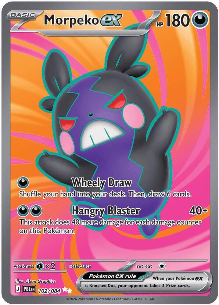 Morpeko ex - 102/084 card image