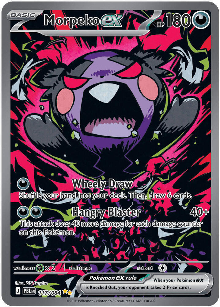 Morpeko ex - 117/084 card image