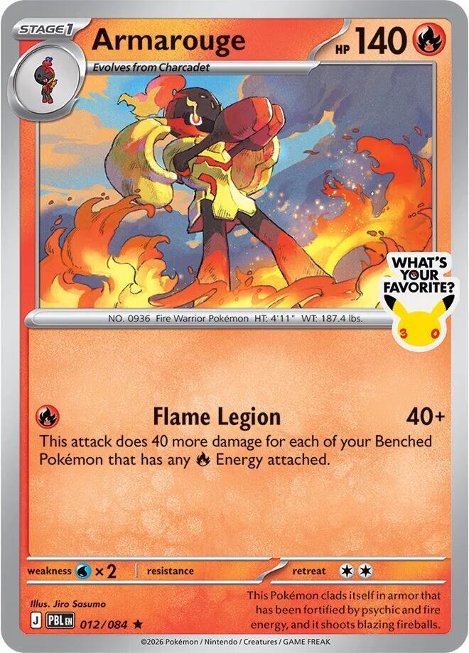 Armarouge (What's Your Favorite Stamp) card image