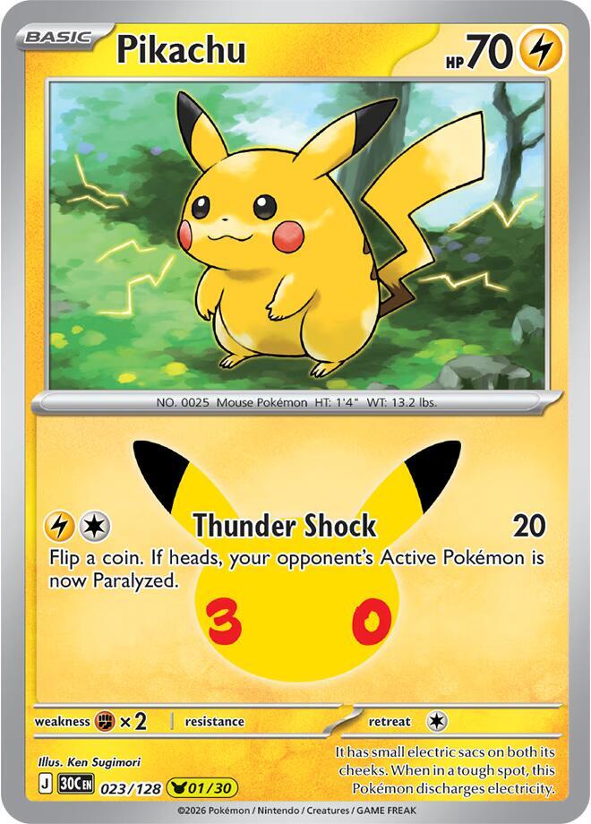 Pikachu - 023/128 card image