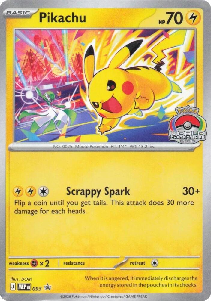 Pikachu - 093 card image