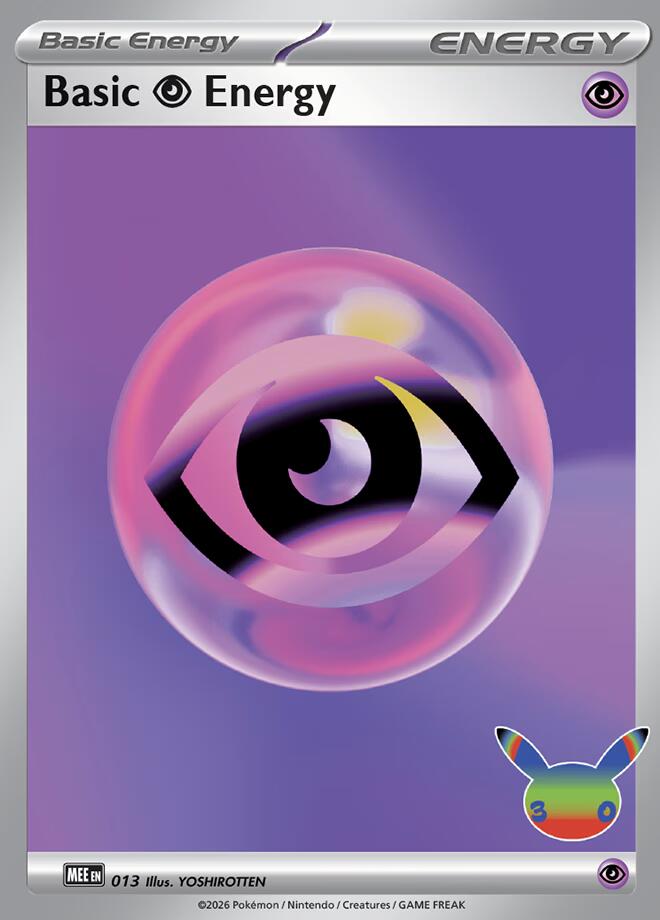 Basic Psychic Energy - 013 (30th Celebration) card image