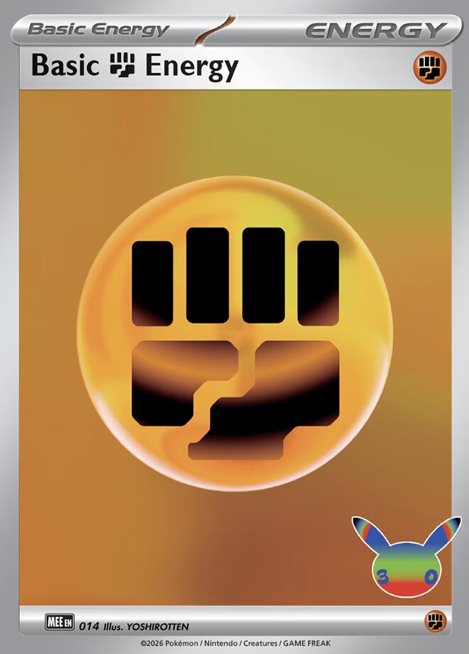 Basic Fighting Energy - 014 (30th Celebration) card image